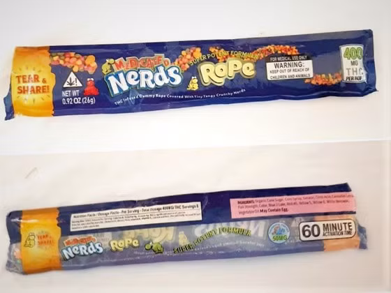 Loại kẹo dẻo mà 13 học sinh ở Trường THPT Hoành Bồ đã ăn, dẫn tới bị ngộ độc và dương tính với ma túy