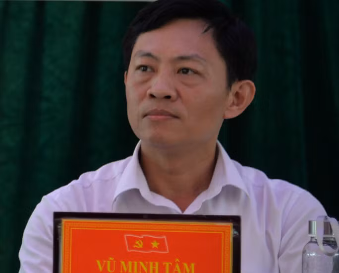 Ông Vũ Minh Tâm, Chủ tịch UBND thị xã Đức Phổ. Ảnh: T.Trực