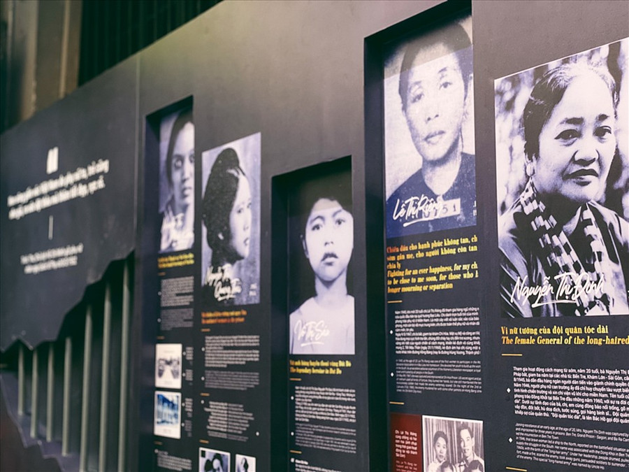 Tấm gương các nữ chiến sĩ yêu nước, cách mạng tiêu biểu trong hoàn cảnh lao tù khắc nghiệt. Tấm gương các nữ chiến sĩ yêu nước, cách mạng tiêu biểu trong hoàn cảnh lao tù khắc nghiệt.