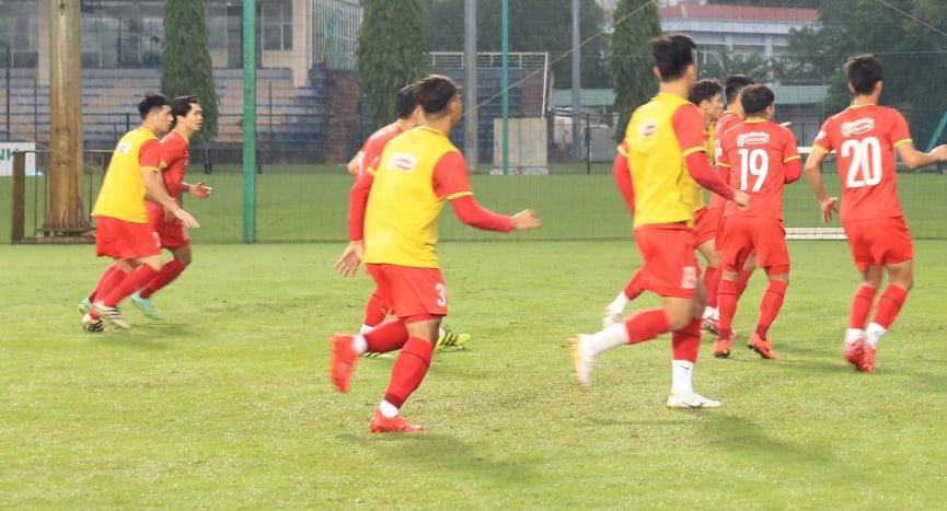  Công Phượng và đồng đội hy vọng tuyển Việt Nam sẽ thi đấu tốt trên sân Mỹ Đình. Ảnh: VFF