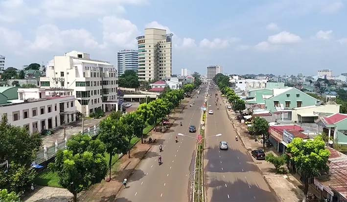 Một góc thành phố Pleiku. Ảnh nguồn internet Một góc thành phố Pleiku. Ảnh nguồn internet