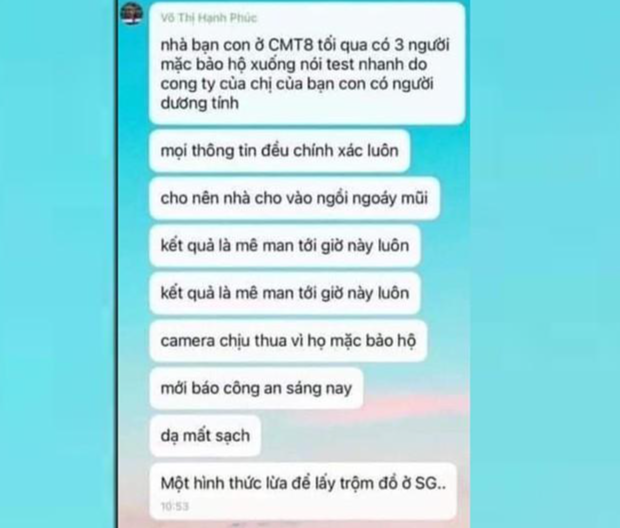 Tin giả lan truyền trên mạng. Ảnh: Chụp màn hình