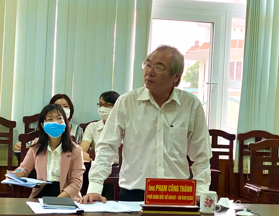 Giám đốc Ban Quản lý Dự án Phát triển trẻ thơ toàn diện Phạm Công Thành đề xuất 7 chương trình trọng tâm của Dự án giai đoạn 2022-2026. Ảnh: Hà Duy