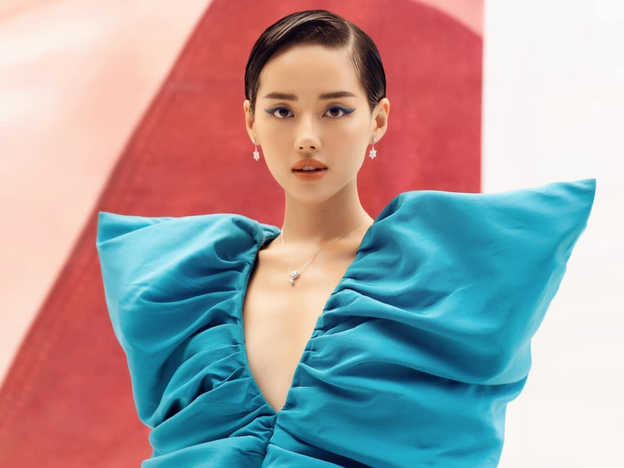 "Cô em Trendy" Khánh Linh là một trong những gương mặt thời trang nổi bật được giới trẻ yêu thích hiện nay. Ảnh: BTC