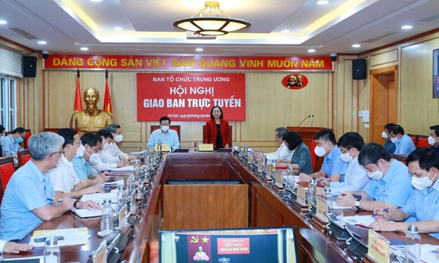 Quang cảnh hội nghị. (Ảnh: Phương Hoa/TTXVN) Quang cảnh hội nghị. (Ảnh: Phương Hoa/TTXVN)
