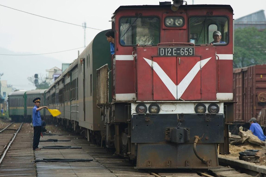 Đường sắt Việt Nam vẫn đang tụt hậu. Ảnh: Ngọc Thắng