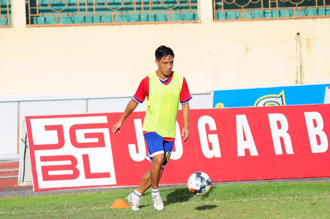 Hoàng Nhật Nam đang tích cực tập luyện để lấy lại phong độ. Ảnh: FBNV