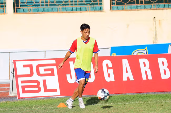 Hoàng Nhật Nam đang tích cực tập luyện để lấy lại phong độ. Ảnh: FBNV