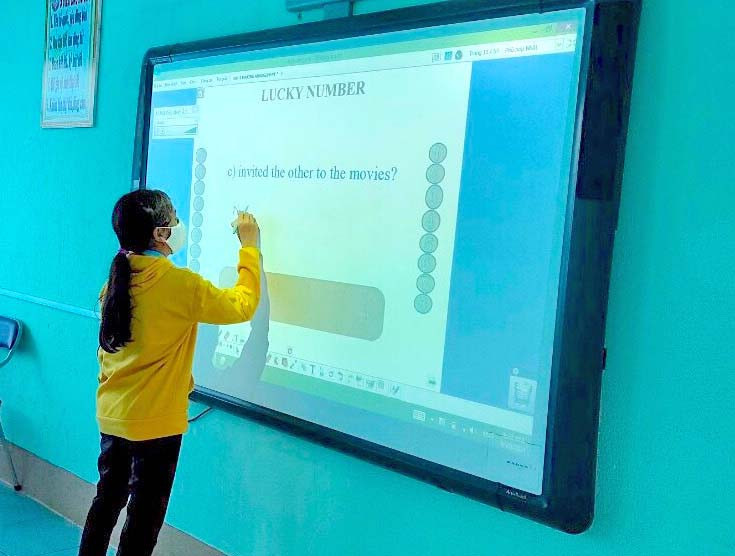 Cuộc thi sẽ góp phần nâng cao chất lượng dạy học môn tiếng Anh trong các trường phổ thông. Ảnh: Mộc Trà