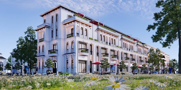 Phối cảnh biệt thự FLC Gia Lai. Ảnh: Hải Thu