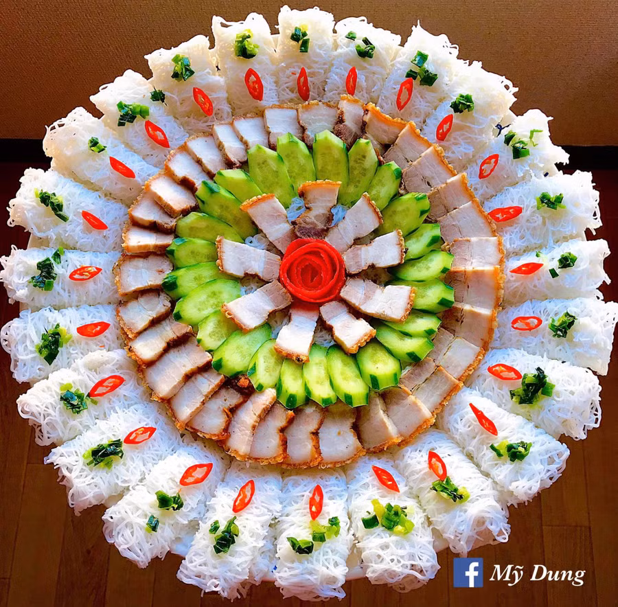 Bánh hỏi hỏi làm xong 