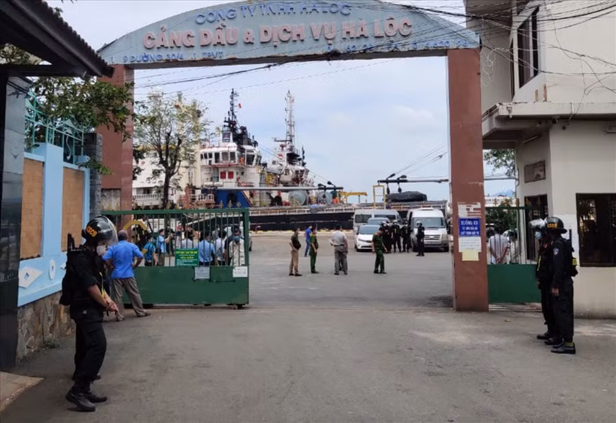 Hiện trường vụ việc. Ảnh Trí Độ Hiện trường vụ việc - Ảnh Trí Độ