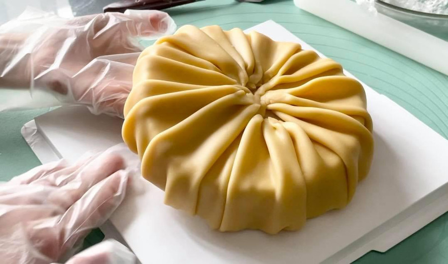  Vỏ bọc xôi sau khi hoàn thành. Ảnh: NVCC