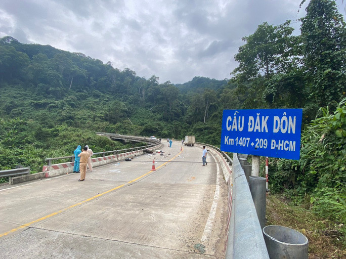 Khu vực xảy ra vụ tai nạn. Khu vực xảy ra vụ tai nạn