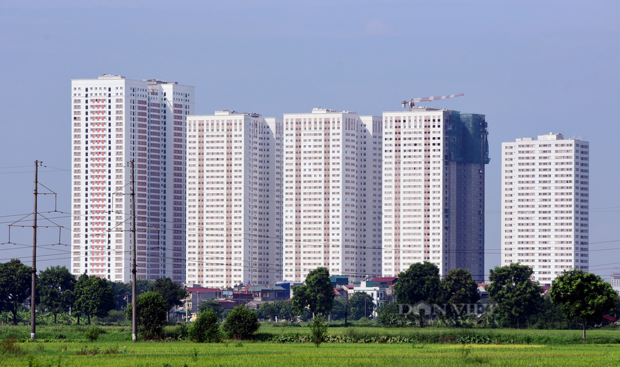 Một dự án nhà ở xã hội ở quận Bắc Từ Liêm (Hà Nội). Ảnh: M.K