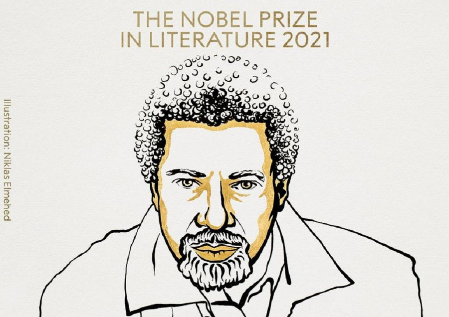 Giải Nobel Văn học 2021 ngày 7.10 được trao cho tiểu thuyết gia Abdulrazak Gurnah. Ảnh: NoBEL