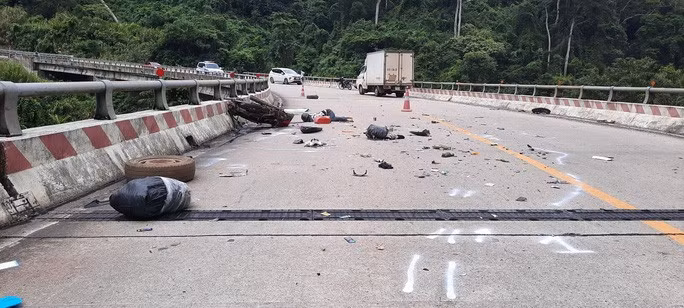  Hiện trường vụ tai nạn đau lòng