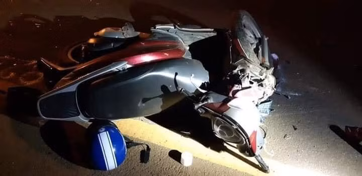  Hiện trường vụ tai nạn. Ảnh: C.T.V