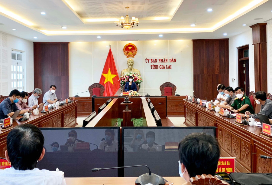 Quang cảnh cuộc họp báo.Ảnh: Như Nguyện