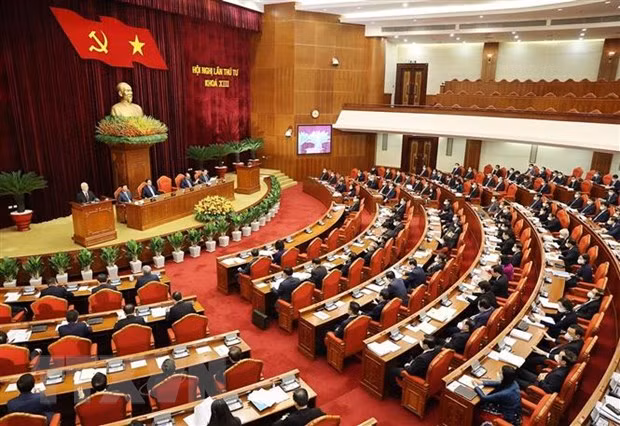  Toàn cảnh khai mạc Hội nghị. (Ảnh: Trí Dũng/TTXVN)