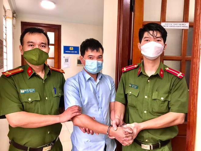 Đối tượng Phạm Hải Nam bị bắt giữ