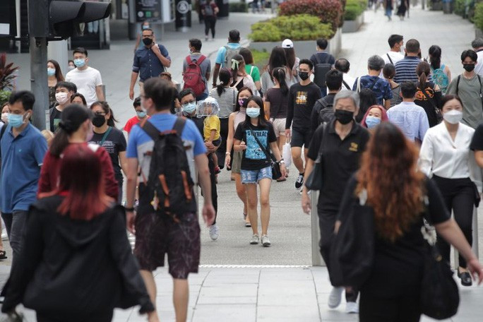 Singapore hiện có 246 ca tử vong và 154.725 ca mắc Covid-19. Ảnh: The Straits Times