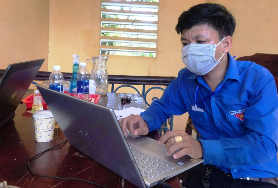 Anh Nguyễn Ngà người đam mê công việc thiện nguyện. Ảnh: Thu Vui Anh Nguyễn Ngà người đam mê công việc thiện nguyện. Ảnh: Thu Vui