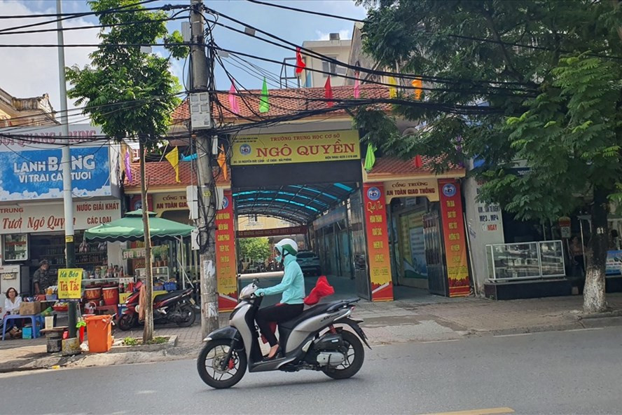 Cơ quan điều tra Công an quận Lê Chân (Hải Phòng) đã khởi tố vụ án tại Trường THCS Ngô Quyền về hành vi 