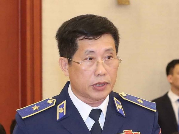 Thiếu tướng Lê Xuân Thanh, Tư lệnh Vùng Cảnh sát biển 3. (Ảnh: Phương Hoa/TTXVN) Thiếu tướng Lê Xuân Thanh, Tư lệnh Vùng Cảnh sát biển 3. (Ảnh: Phương Hoa/TTXVN)