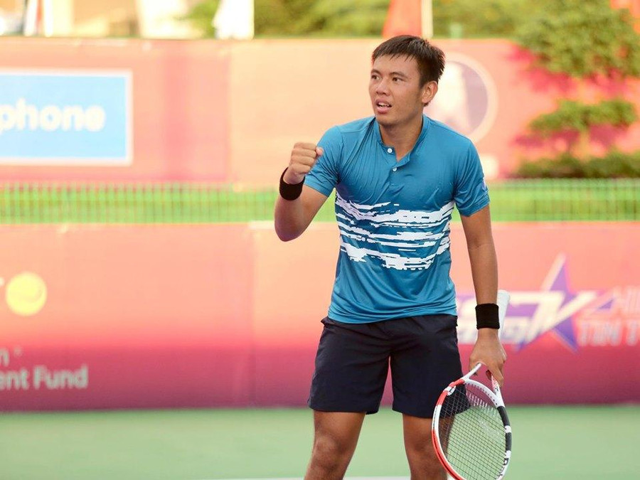 Lý Hoàng Nam vào chung kết giải quần vợt nhà nghề Ai Cập. Ảnh: VTF