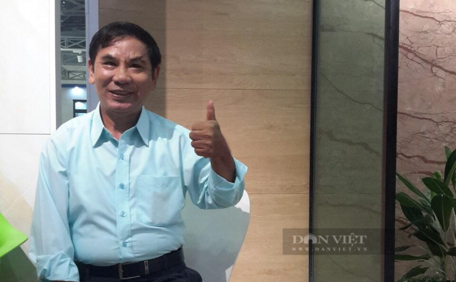 Ông Nguyễn Nhu Hùng, tân sinh viên Đại học Mở TP.HCM. Ảnh: NVCC