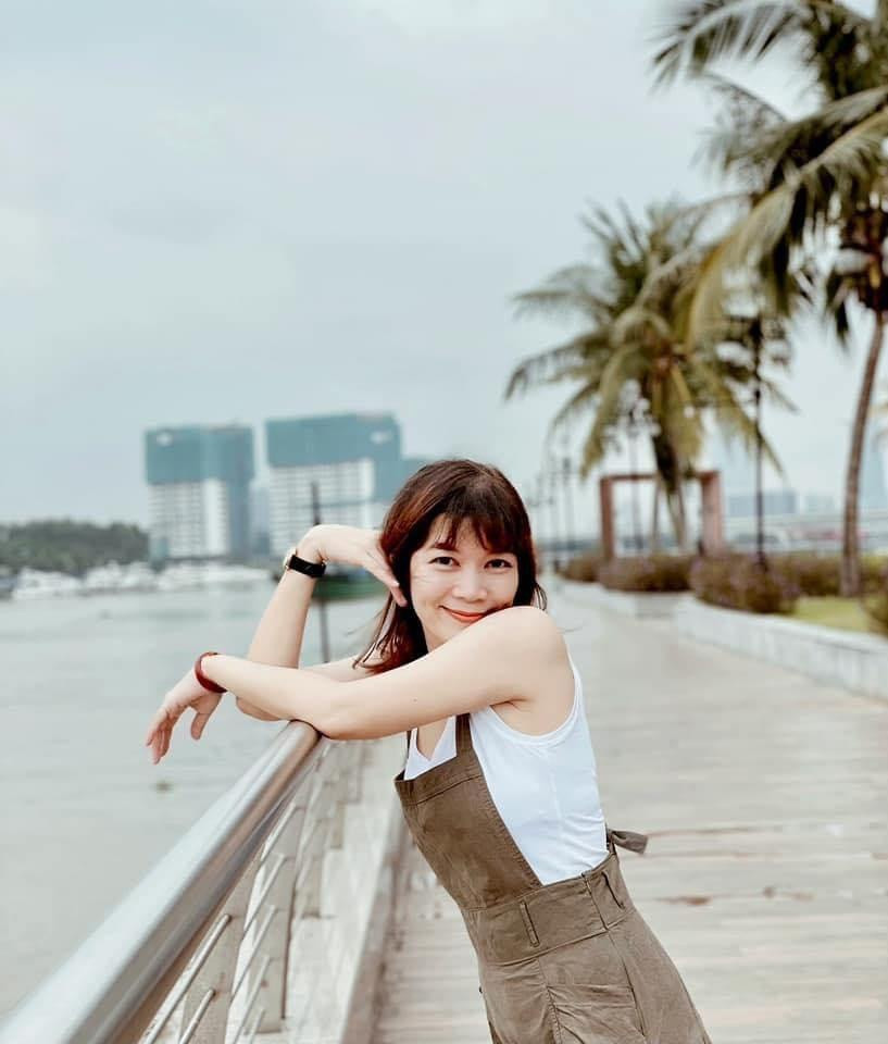 Chị Phương có sở thích làm bánh với phối màu đa dạng Ảnh: NVCC 