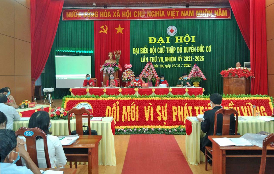 Quang cảnh đại hội. Ảnh: Hồng Ngọc