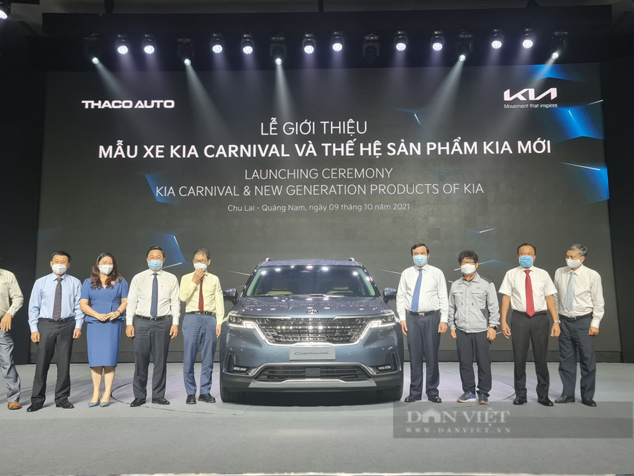  Tập đoàn Thaco mới vừa ra mắt thêm dòng xe Kia. (Ảnh: Trương Hồng)