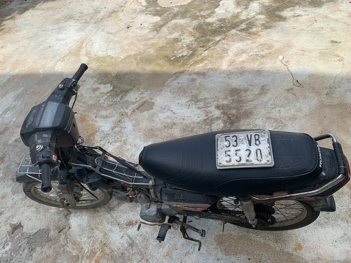 Chiếc xe máy Huỳnh Trường Sơn điều khiển gây tai nạn Chiếc xe máy Huỳnh Trường Sơn điều khiển gây tai nạn