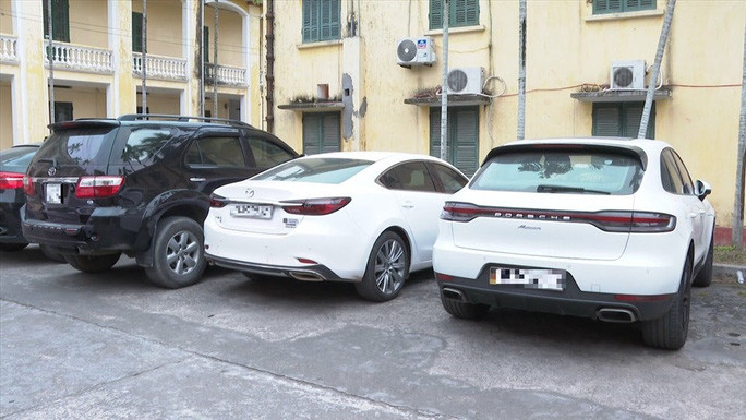 Tang vật, phương tiện thu giữ trong vụ án. Ảnh: CTV