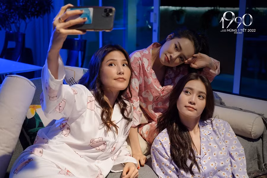 Lan Ngọc, Diễm My 9x và Nhã Phương vào vai 3 người bạn thân. Ảnh: ĐPCC