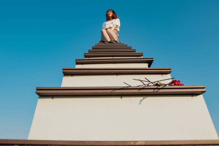 Nhiều tiểu cảnh độc đáo được anh Hải tự tay xây dựng. Ảnh: Bá Cường Nhiều tiểu cảnh độc đáo được anh Hải tự tay xây dựng. Ảnh: Bá Cường