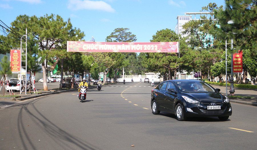 Một góc thành phố Pleiku. Ảnh: Quang Tấn Một góc thành phố Pleiku. Ảnh: Đức Thụy