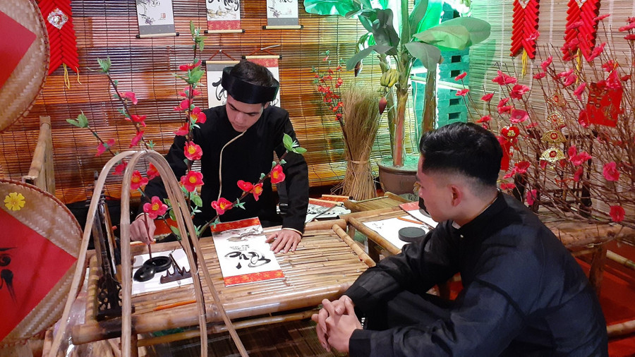 Anh Thành trong một sự kiện tết năm trước. Ảnh: NVCC Anh Thành trong một sự kiện tết năm trước. Ảnh: NVCC