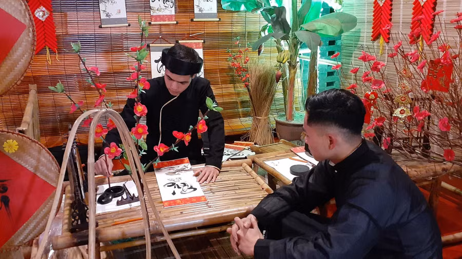 Anh Thành trong một sự kiện tết năm trước. Ảnh: NVCC