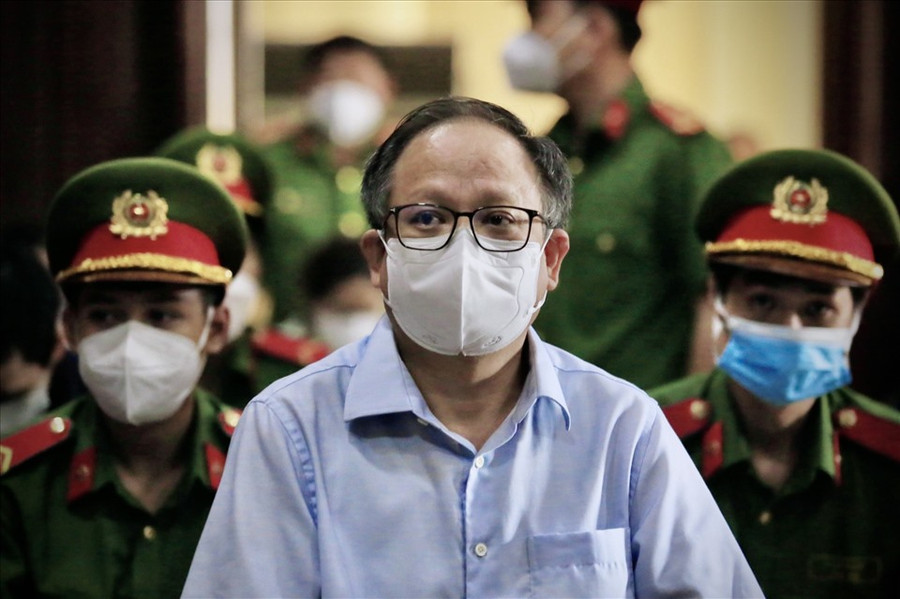 Bị cáo Tất Thành Cang. Ảnh: Anh Tú Bị cáo Tất Thành Cang. Ảnh: Anh Tú