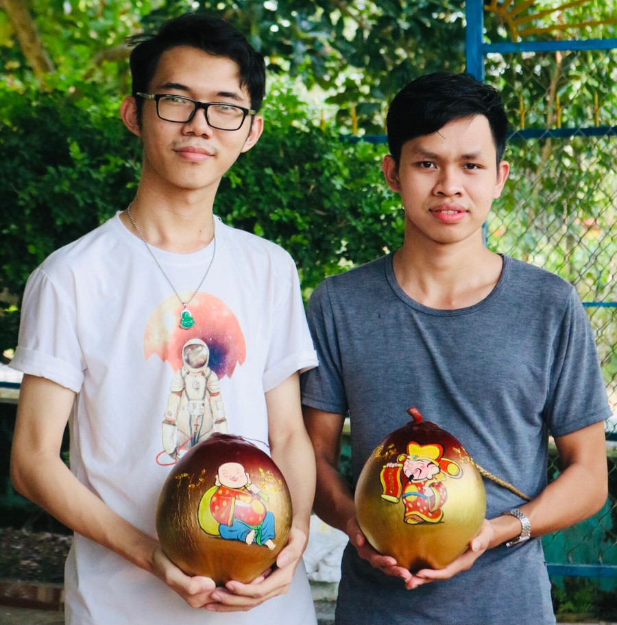 Sản phẩm bắt mắt, sinh động. Ảnh: Thanh Duy