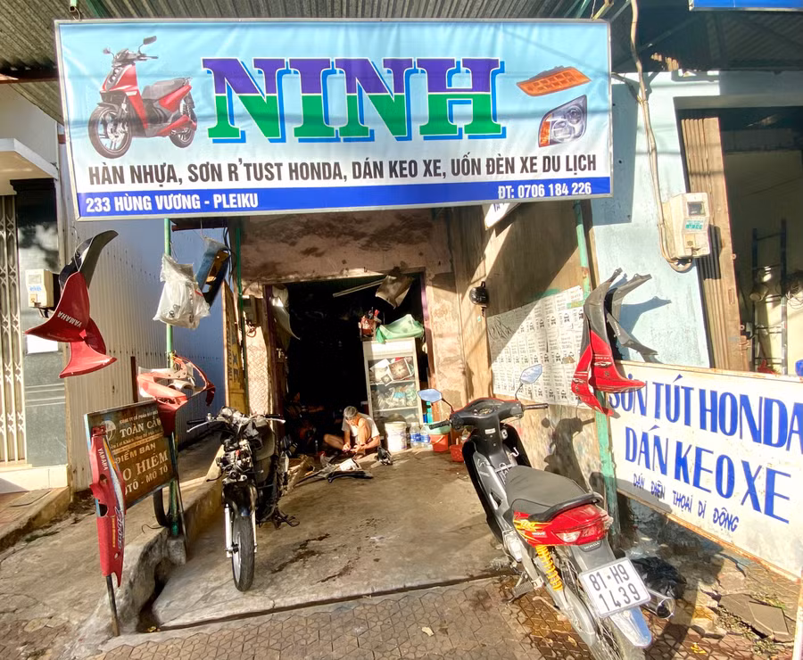 Mảnh đất xưa từ thuở lập làng của gia đình ông Nguyễn Sĩ tại Pleiku vẫn được con cháu chia nhau giữ gìn cho đến tận ngày nay. Ảnh: Hồng Thi