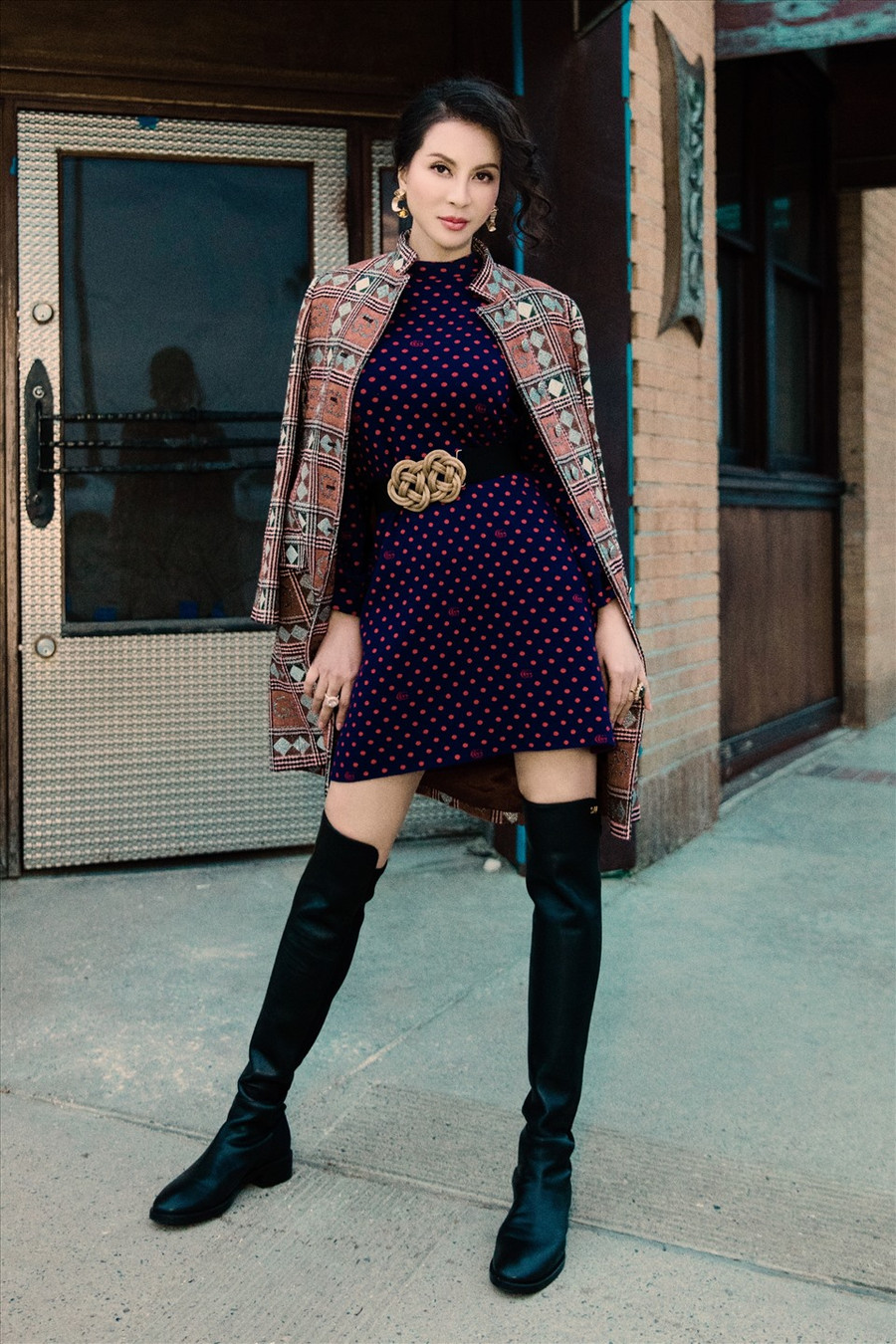 Nhân chuyến đi thăm con gái lần này, Thanh Mai tranh thủ ghé thăm các địa điểm nổi tiếng ở Mỹ.