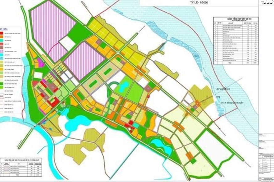 Chi tiết trường hợp phải chỉnh lý bản đồ địa chính. Ảnh: LVN