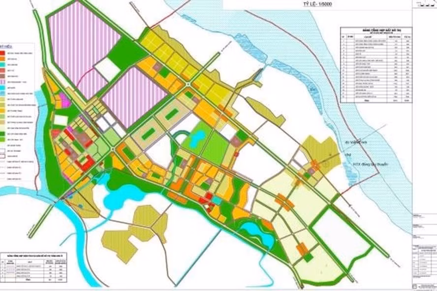 Chi tiết trường hợp phải chỉnh lý bản đồ địa chính. Ảnh: LVN