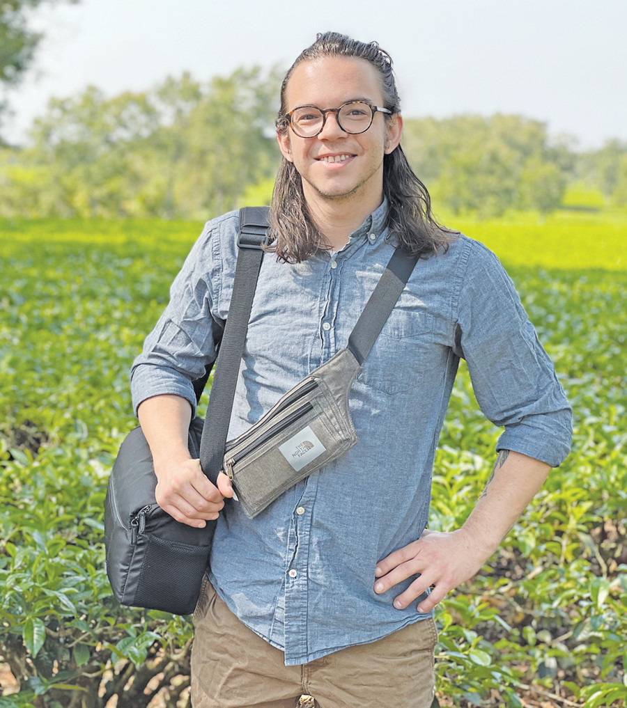 Nhiếp ảnh gia, nhà làm phim Stephen Parcalidis. Ảnh: Huyền Đặng