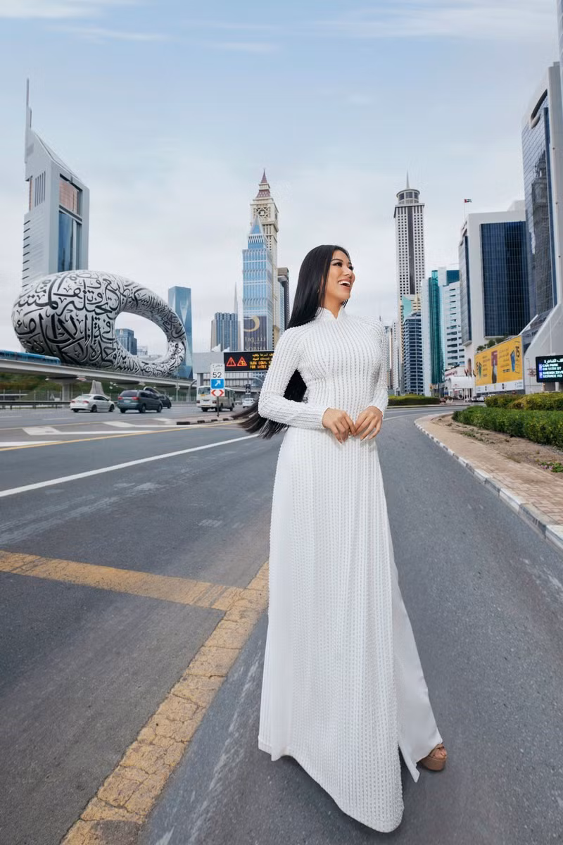 Á hậu Hoa hậu Hoàn vũ Việt Nam 2019 Kim Duyên.