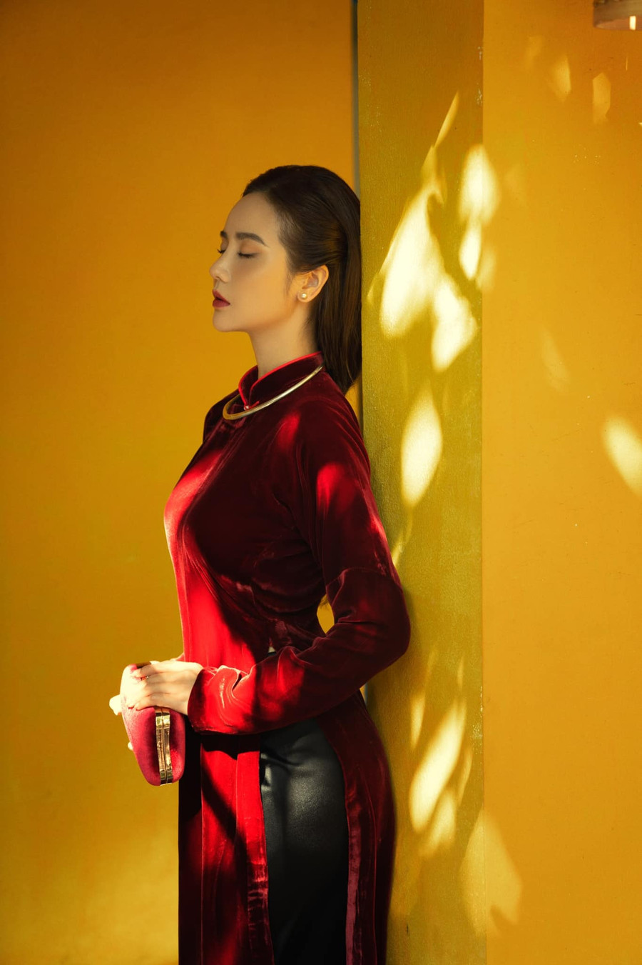 Nữ diễn viên sinh năm 1990 từng tốt nghiệp Đại học Kinh doanh và Công nghệ nhưng sau đó rẽ ngang để theo đuổi nghệ thuật. Cô cũng từng là một trong những hot girl đình đám thời đầu của Hà Nội. Ảnh: Duong Vinh